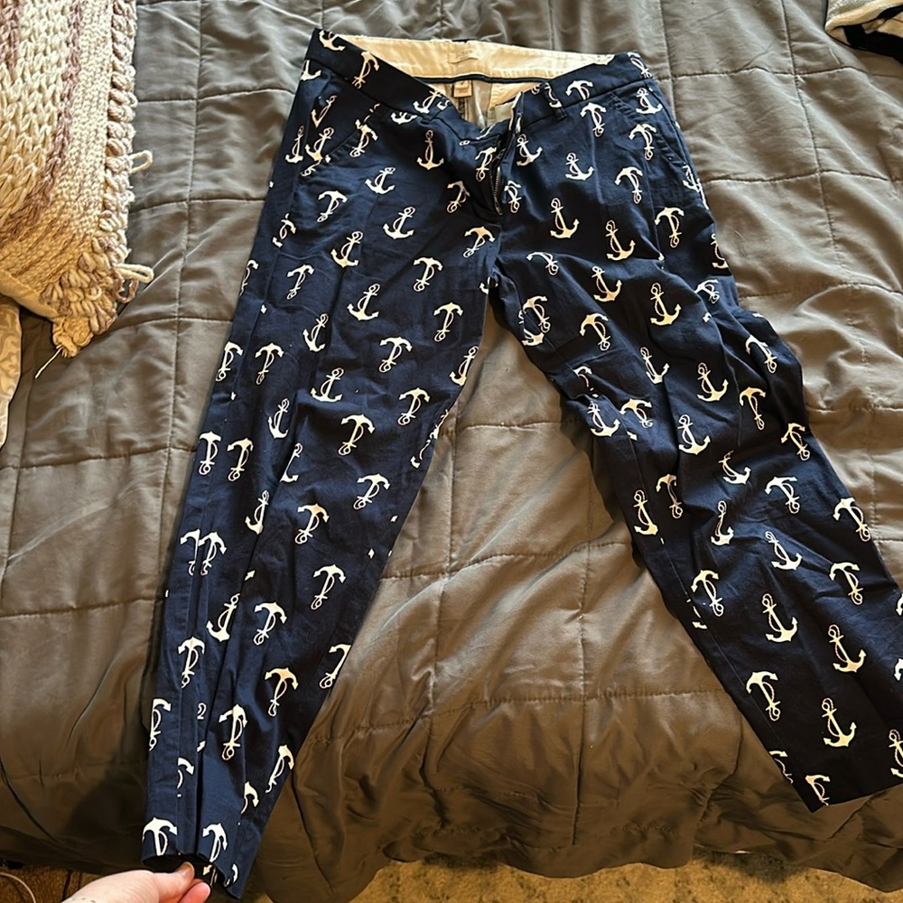 Jcrew anchor capris
